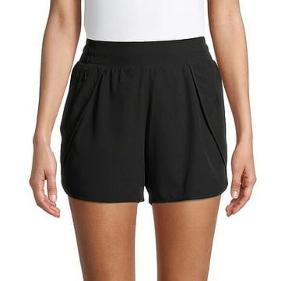 Avia™ Women's Black Running Shorts - Picture 1 of 16